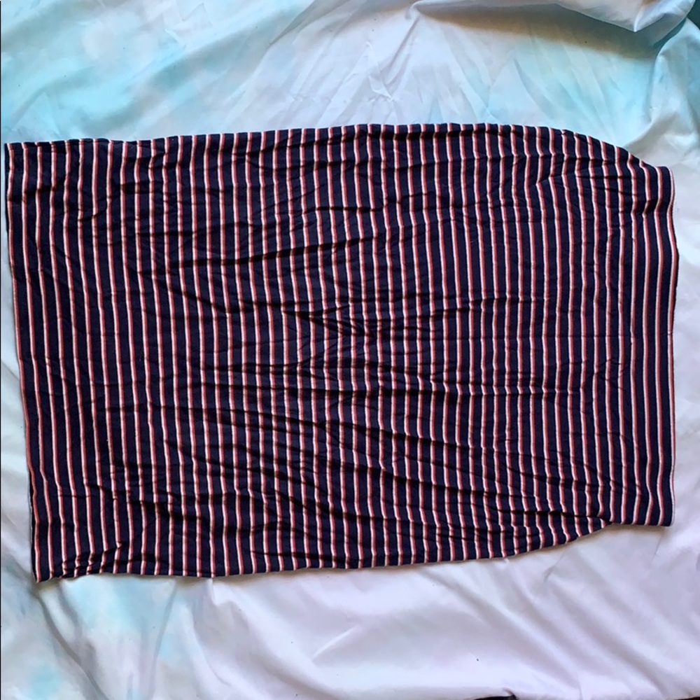 Red white and blue skirt